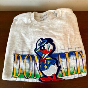 Vintage Donald Duck Crewneck Sweatshirt (L)